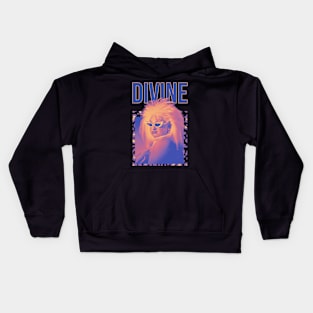 divine drag vintage Kids Hoodie